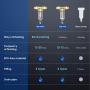 Waterdrop PFK Whole House Sediment Water Filter, Spin Down Sediment Water Filter, 50-Micron, 1'' MNPT + 3/4'' FNPT, BPA Free, Heavy Duty 316L Molybdenum Alloy Build