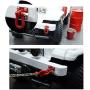 E-outstanding 1 Set Metal Trailer Shackle Rescue Tow Hook for RC Truck Climber Crawler Climbing Car Trailer Parts