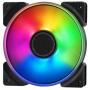 Fractal Design Prisma AL-12 – 120mm Silent Computer Fan - PWM Control - Six LEDs - ARGB - Optimized for Silent Computing - High Airflow - LLS Bearings - TripWire Technology - RGB (3-Pack)