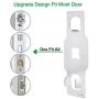 Portable Door Lock,Travel Lock, Add Extra Locks for Additional Safety and Privacy, Solid Heavy Duty Lock Prevent Unauthorized Entry, Perfect for Traveling, AirBNB, Hotel, Home,Apartment (1)
