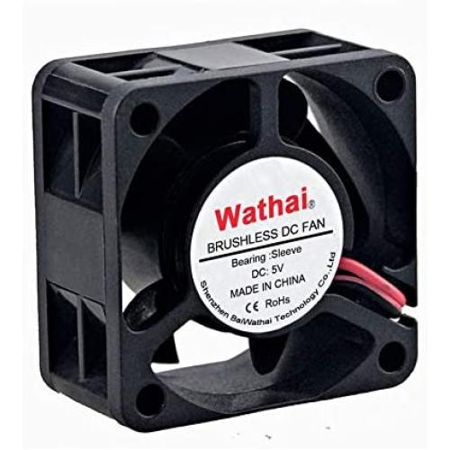 Wathai 40mm x 40mm x 20mm 5V 2Pin DC Case Fan Brushless Cooling Fan Wathai 40mm x 40mm x 20mm 5V 2Pin DC Case Fan Brushless Cooling Fan