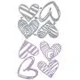 3.6 by 3.1 Inches Love Heart Metal Cutting Dies for Scrapbooking Card Making Valentines Day Craft Dies (LZ073102) 3.6 by 3.1 Inches Love Heart Metal Cutting Dies for Scrapbooking Card Making Valentines Day Craft Dies (LZ073102)