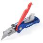 WORKPRO Folding Utility Knife Quick-change Box Cutter, Blade Storage in Handle with 5 Extra Blade Included