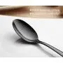 Black Silverware Set, Flatware Set 20 Piece Stainless Steel Cutlery Mirror Polished Utensil Tableware Sets, Include Knife Fork Spoon for Kitchen Service for 4 Black Silverware Set, Flatware Set 20 Piece Stainless Steel Cutlery Mirror Polished Utensil Tableware Sets, Include Knife Fork Spoon for Kitchen Service for 4