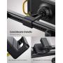 Car Tablet Holder, Headrest Tablet Mount - Lamicall Headrest Stand Cradle Compatible with Devices Such as iPad Pro Air Mini, Galaxy Tabs, Other 4.7 -12.9'' Cell Phones and Tablets - Black