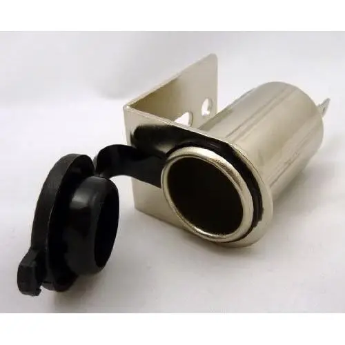 Philmore 12V 15A Cigarette Lighter Socket with Heavy Gauge Metal Mounting Bracket; 48-620 Philmore 12V 15A Cigarette Lighter Socket with Heavy Gauge Metal Mounting Bracket; 48-620