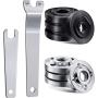 100mm Angle Grinder Replacement Parts - Angle Grinder Spanner wrench, Grinder Inner Flange Nut & Grinder Outer Flange Nut Compatible with Makita and Ryobi