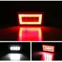 iJDMTOY Smoked Lens 3-In-1 LED Rear Fog Light Kit For 11-up Subaru Impreza WRX/STi, Functions as Tail Lamp, Brake Lamp, Backup Reverse Light (Includes Wire Harness & Mounting Bracket)