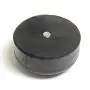 Cotterman 2 1/2'' rubber pad ladder feet , package of four (4) pads with four (4) bolts and four (4) washers fits TiltNRoll, Straddle Base TiltNRoll, TAP, Work Platforms, rolling metal ladders.