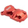 KYX Racing CNC Machined Aluminum Alloy Differential Cover Upgrades Parts Accessories for 1/24th Scale RC Crawler Car Axial SCX24 Deadbolt AXI90081 (Black)