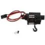 Tbest RC Winch, Black Plastic Metal Automatic Winch Upgrade Parts Fit for 1/16 RC Car WPL C34 C34K C34KM