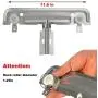 W10712395 Dishwasher Upper Rack Adjuster Metal Kit, Replace W10350375 AP5957560 Dishwasher Parts, Compatible with kenmore whirlpool kitchenaid, WDT780SAEM1 WDT750SAHZ0 WDTA50SAHZ0 WDT970SAHZ0 W10712395 Dishwasher Upper Rack Adjuster Metal Kit, Replace W10350375 AP5957560 Dishwasher Parts, Compatible with kenmore whirlpool kitchenaid, WDT780SAEM1 WDT750SAHZ0 WDTA50SAHZ0 WDT970SAHZ0