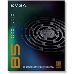 EVGA 220-B5-0650-V1 650 B5, 80 Plus Bronze 650W, Fully Modular, EVGA ECO Mode, 5 Year Warranty, Compact 150mm Size, Power Supply