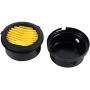 3 Pcs Air Compressor Silencer Filter Metal Air Compressor Intake Filter Noise Muffler Silencer(1/2''PT 20mm)