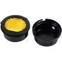 3 Pcs Air Compressor Silencer Filter Metal Air Compressor Intake Filter Noise Muffler Silencer(1/2''PT 20mm)