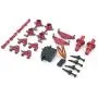 Baoer RC Car Accessories,Wltoys Metal Full Set Upgrade for 1/28 P929 P939 K979 K989 K999 k969 RC Car Parts red Baoer RC Car Accessories,Wltoys Metal Full Set Upgrade for 1/28 P929 P939 K979 K989 K999 k969 RC Car Parts red