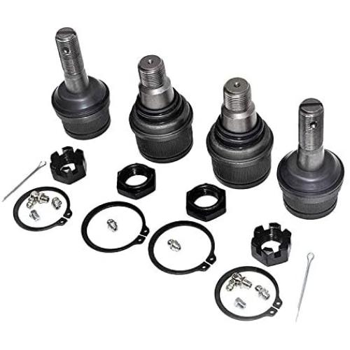A-Team Performance Super Greasable Duty 2 x K8607T Lower Ball Joints and 2 x K80026 Upper Ball Joints Compatible with XRF Ford Excursion 4X4 F250 F350 1999-2006 A-Team Performance Super Greasable Duty 2 x K8607T Lower Ball Joints and 2 x K80026 Upper Ball Joints Compatible with XRF Ford Excursion 4X4 F250 F350 1999-2006