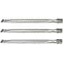 Hongso 15'' x 1''(3-Pack) Universal Stainless Steel Burner for Charbroil 640-01303702-3 and Kenmore 146.16222010, Grill Master, Nexgrill & Uberhaus Gas Grill Models, SBF221