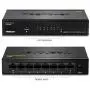 TRENDnet - TEG-S82G 8-Port Gigabit GREENnet Switch, TEG-S82G, Ethernet Splitter, Ethernet/Network Switch, 8 x 10/100/1000 Mbps Gigabit Ethernet Ports,16 Gbps Switching Capacity, Metal, Lifetime Protection Black