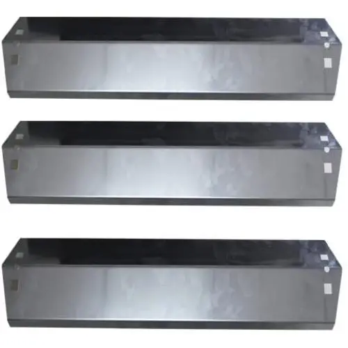 BBQ Replacement Stainless Steel Heat Plate (3-Pack) for Chargriller 5050, 3001, 3072, 5650, 5072, 4001, 5252, 4208, 4008 and King Griller 3008, 5252 Grills (Dims: 18 15/16 X 3 7/8'') BBQ Replacement Stainless Steel Heat Plate (3-Pack) for Chargriller 5050, 3001, 3072, 5650, 5072, 4001, 5252, 4208, 4008 and King Griller 3008, 5252 Grills (Dims: 18 15/16 X 3 7/8'')