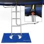 SONGMICS Trampoline with Enclosure Net, Safety Pad, Ladder, Jumping Mat Outdoor Backyard Trampolines for Kids TÜV Certificated
