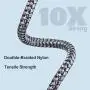 iPhone Charger Cable 10FT 3Pack Nylon Braided Fast Charging Lightning Cable Cord Compatible with iPhone 11 Pro Max/X/XS/XR/8 Plus/7 Pus/ 6s Plus/5 SE/Pad Mini/Air