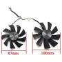 inRobert GAA8S2U GA91S2H Video Card Fan Replacement for Zotac GTX 1070 Ti Mini,GTX 1080 Ti Mini Graphic Card (Fan-AB)