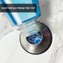 Built in Sink Soap Dispenser for Kitchen Sink (Brushed Nickel), Refill from Top, Rust Resistant