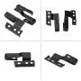 Wiper Blade Adapter, 3392390298 2 Pcs Metal Car Automotive Front Windshield Wiper Arm Adapter Mounting Kit Universal Black with Mounting Screws Wiper Blade Adapter, 3392390298 2 Pcs Metal Car Automotive Front Windshield Wiper Arm Adapter Mounting Kit Universal Black with Mounting Screws