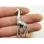 WYSIWYG 12 Pieces Charms Charm Bracelet Giraffe 53x23mm for Jewelry Making Supplies Metal Crafts Accessories