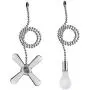 Ceiling Fan Pull Chain, 2pcs 3mm Diameter Beaded Ball Fan Pull Chain , 13.6 Inches Fan Pulls Set with Connector(Nickel ) Ceiling Fan Pull Chain, 2pcs 3mm Diameter Beaded Ball Fan Pull Chain , 13.6 Inches Fan Pulls Set with Connector(Nickel )