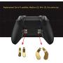 13 in 1 Metal Interchangeable 6 Swap Thumbsticks Joysticks, 4 Trigger Paddles and 2 Dpads for Xbox One Elite Controller Series 2 (Gold)