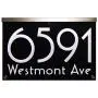12X6.5&/12X8& Custom House Numbers Address Sign Address Plaque Lighted with LED - Laser Engraved On Acrylic Sign Aluminum Lamp Holder 12X6.5&/12X8& Custom House Numbers Address Sign Address Plaque Lighted with LED - Laser Engraved On Acrylic Sign Aluminum Lamp Holder