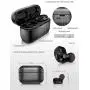 True Wireless Earbuds Deep Bass HD Call Quality, Bluetooth 5.0 IPX7 Waterproof TWS Bluetooth Earbuds, 20H Playtime Built-in Mic In-Ear Earphones Fit iPhone/Android Metal Frosted Charging Case