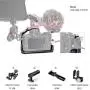 SmallRig Cage for Canon EOS M50 and M5 with Integrated Grip and Quick Release NATO Rail(Upgrade Version) 2168B