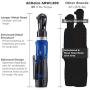 ACDelco G12 Series 12V Li-ion Cordless ¼” & 3/8” Rachet Wrench Combo Tool Kits (1 Battery Tool Kit)
