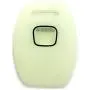Ezzy Auto Luminous Rubber Silicone Key Fob Case Key Cover Key Jacket Skin Protector fit for Honda Accord 3+1 Buttons