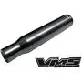 VMS Racing 50 Cal Caliber GUNMETAL BLUE TIP BULLET ANTENNA Heavy Gauge CNC Machined Billet Aluminum Short Compatible with GMC SIERRA 1500 2500 3500 07-19