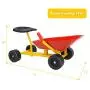 Costzon 8'' Kids Ride-on Sand Dumper, Children Outdoor Sandbox Toy Wheelbarrow Sit On, Heavy Duty Steel Digging Scooper Excavator Crane with 4 Wheels, Metal Garden Play Tools for Boys & Girls (Red) Costzon 8'' Kids Ride-on Sand Dumper, Children Outdoor Sandbox Toy Wheelbarrow Sit On, Heavy Duty Steel Digging Scooper Excavator Crane with 4 Wheels, Metal Garden Play Tools for Boys & Girls (Red)
