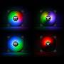 Thermaltake Pure Plus 12 RGB TT Premium Edition 120mm Software Enabled Circular 9 Controllable LEDs RGB PWM Case Radiator Fan 3Pack, TT RGB PLUS Software, AI Interactive Voice Control CL-F063-PL12SW-A