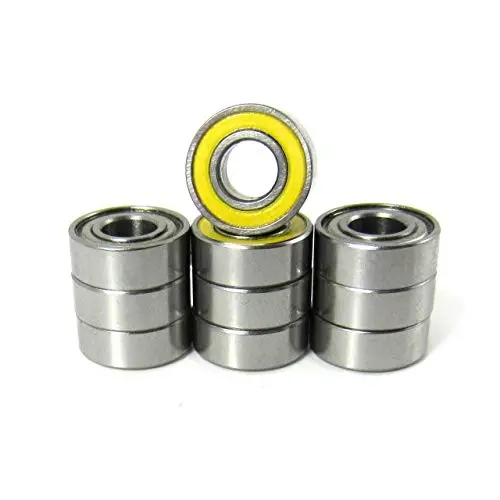 TRB RC 5x11x4mm Ceramic Ball Bearings Hybrid Seals (10) TRB RC 5x11x4mm Ceramic Ball Bearings Hybrid Seals (10)