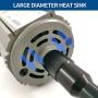FlySkip Flex Shaft Rotary Tool 780W 6.5MM Flex Shaft Hanging Grinder Carver 1/4 Inch HP Flex Shaft Tool Multi-function Metalworking with Foot Pedal Control for Carving Buffing (780W)