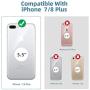 Mitywah Shockproof case for iPhone 7/8 Plus, Waterproof Heavy Duty Military Grade Defender Cover Built-in Screen Protection, Metal Strong Armor Dustproof Case for iPhone 7/8 Plus, Camouflage