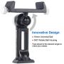 Metal Phone Tripod Mount, iPhone Tripod Adapter, Phone Holder Stand with Arca Swiss Rail, 1/4'' Screw Mount, Ball Head Rotate Vertical & Horizontal, Fits iPhone 7 8 9 X 11 12 Pro Se Samsung