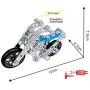 Alloy Motorcycle Building Block Toys, Creative Metal, Simulation Construction Toys Sets STEM Learning Toys, Best Gifts for Boys and Girls. Alloy Motorcycle Building Block Toys, Creative Metal, Simulation Construction Toys Sets STEM Learning Toys, Best Gifts for Boys and Girls.