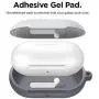 elago Silicone Case Designed for Samsung Galaxy Buds Plus Case (2020) / Galaxy Buds Case (2019) - (Top - Light Grey/Bottom - Dark Grey Translucent)