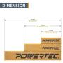 POWERTEC 71002 Abrasive Cleaning Stick for Sanding Belts & Discs
