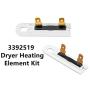 279838 Dryer Heating Element for Whirlpool Kenmore Roper Dryer Heating Element Parts(3977393&3977767&3392519&3387134)3387134, 3977767 Dryer Thermostat Replacement Kit&3977393 ,3392519(2 PCS)Thermal Fuse (Replaces 8565582,AP309425,3398064,3