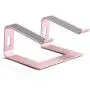 Soundance Laptop Stand, Aluminum Computer Riser, Ergonomic Laptops Elevator for Desk, Metal Holder Compatible with 10 to 15.6 Inches Notebook Computer, Rose Gold Soundance Laptop Stand, Aluminum Computer Riser, Ergonomic Laptops Elevator for Desk, Metal Holder Compatible with 10 to 15.6 Inches Notebook Computer, Rose Gold