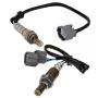 Kwiksen 234-9064 234-4733 Heated 2Pcs Air Fuel Ratio O2 Oxygen Sensor 1 Sensor 2 Upstream Downstream Replacement for Element 2003-2011 2.4L